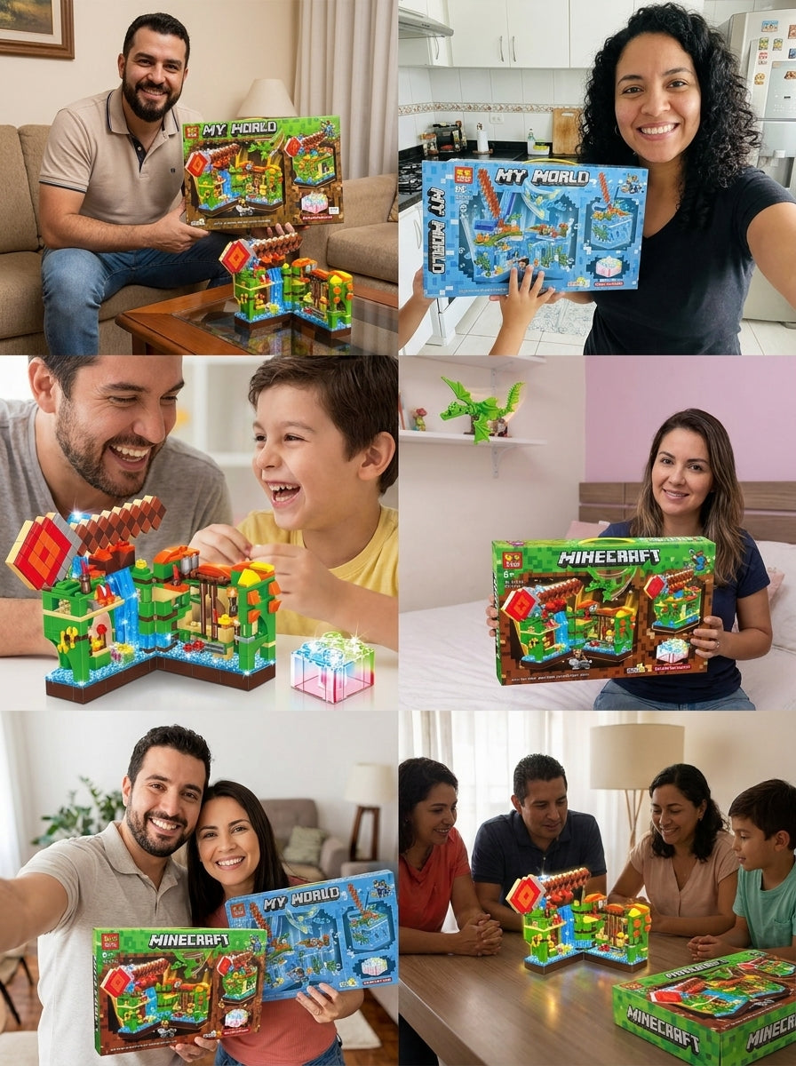 SET MINECRAFT 350 pc